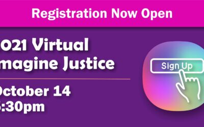 Registration for Virtual Imagine Justice is available now! 🎉